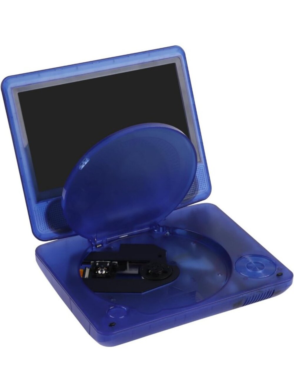 Portable 7" DVD Player with Swivel Screen, USB/SD Playback, Rechargeable